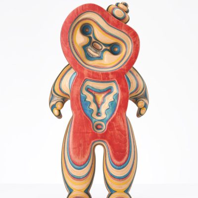 GUZO
2020
Carved skateboard elements
H40.5 W20 x D9 cm<br>©Haroshi, Courtesy of NANZUKA